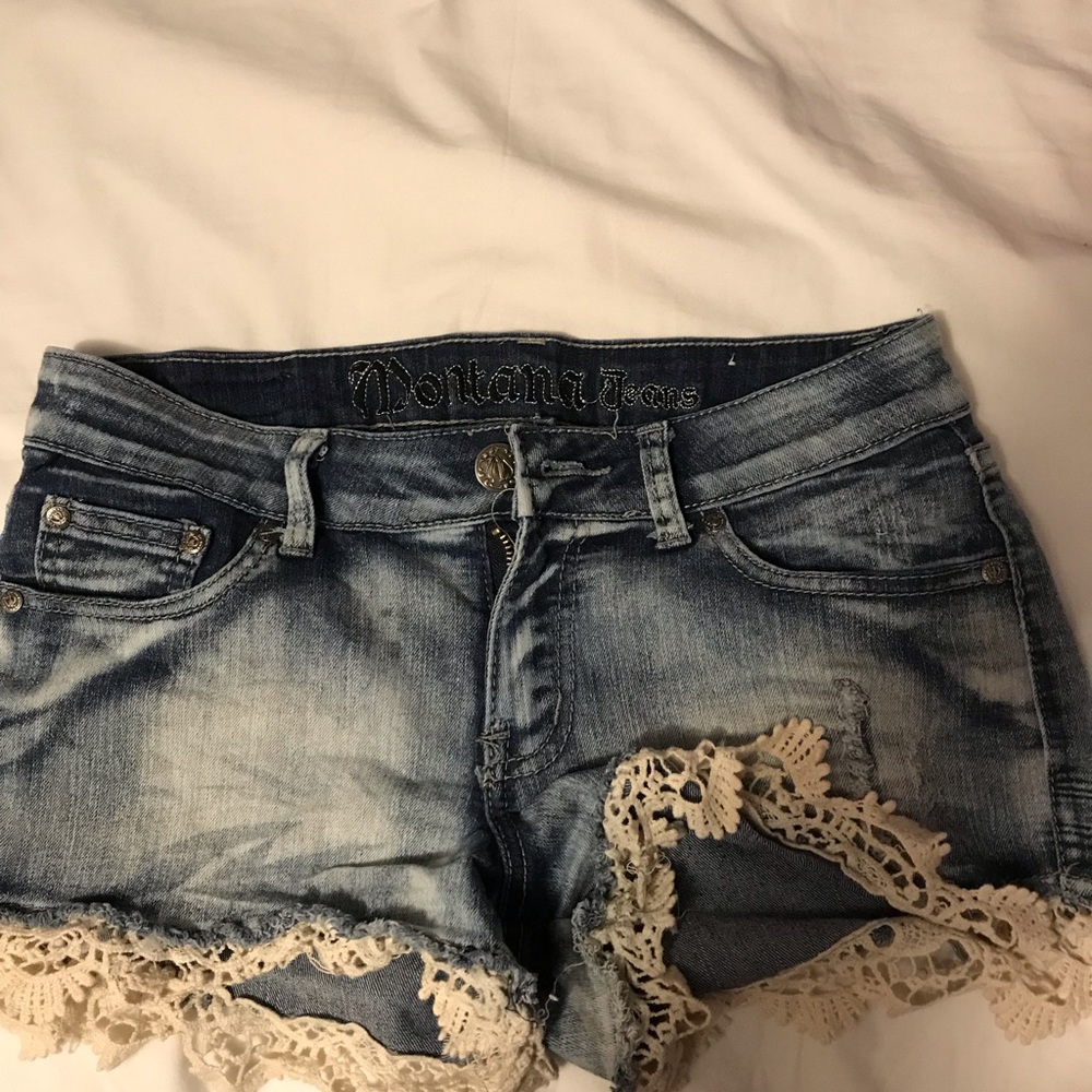 Jean shorts